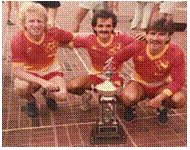 Bobby McAvan soccer training